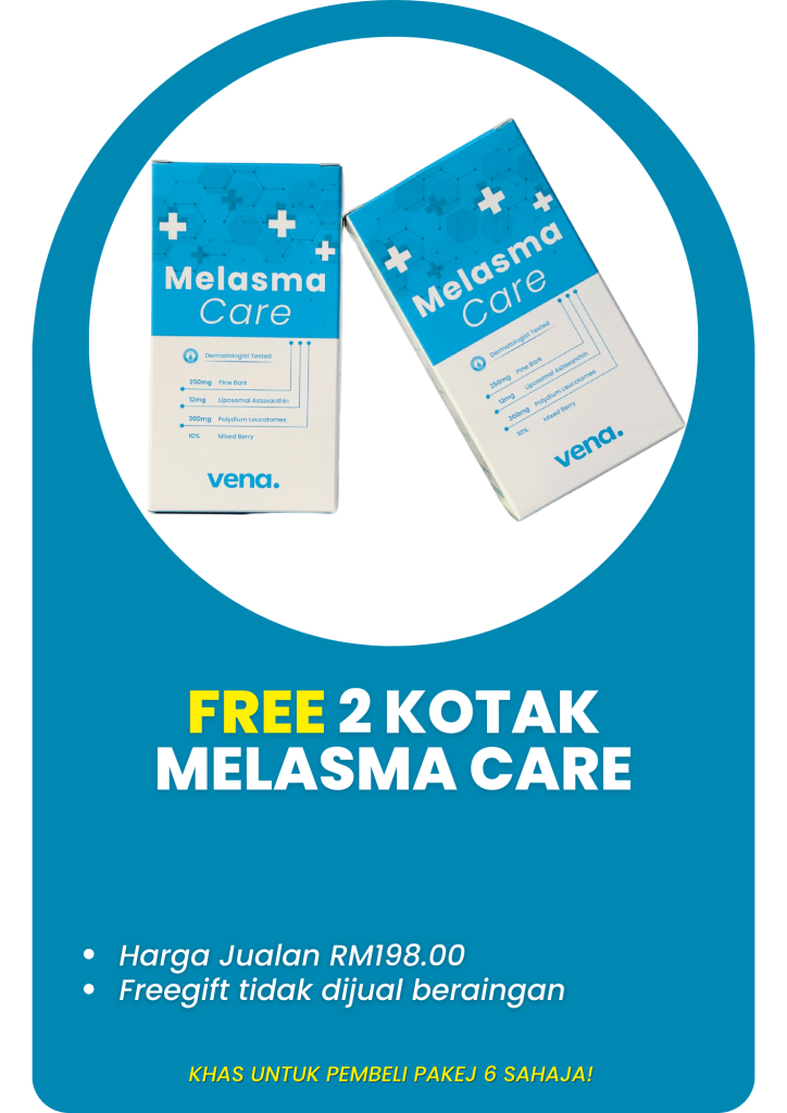 FREE 2 KOTAK UNTUK PEMBELIAN MELASMA CARE PRODUK UNTUK HILANGKAN JERAGAT